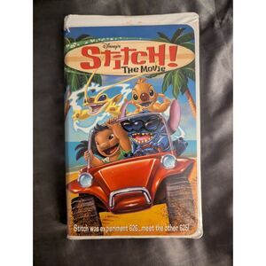 Disney's Lilo & Stitch The Movie VHS (2003)